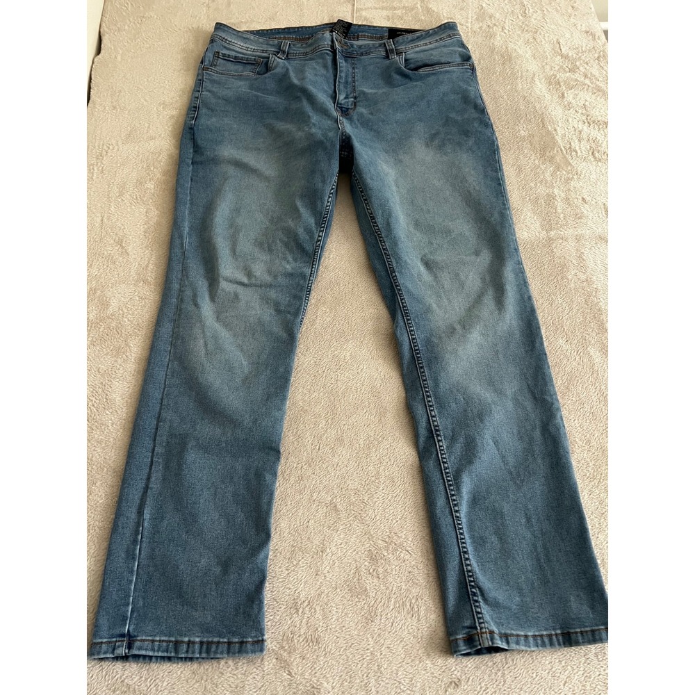 The‎ Perfect Jean NYC Men Slim Thick Jeans Light Wash Size 40x32